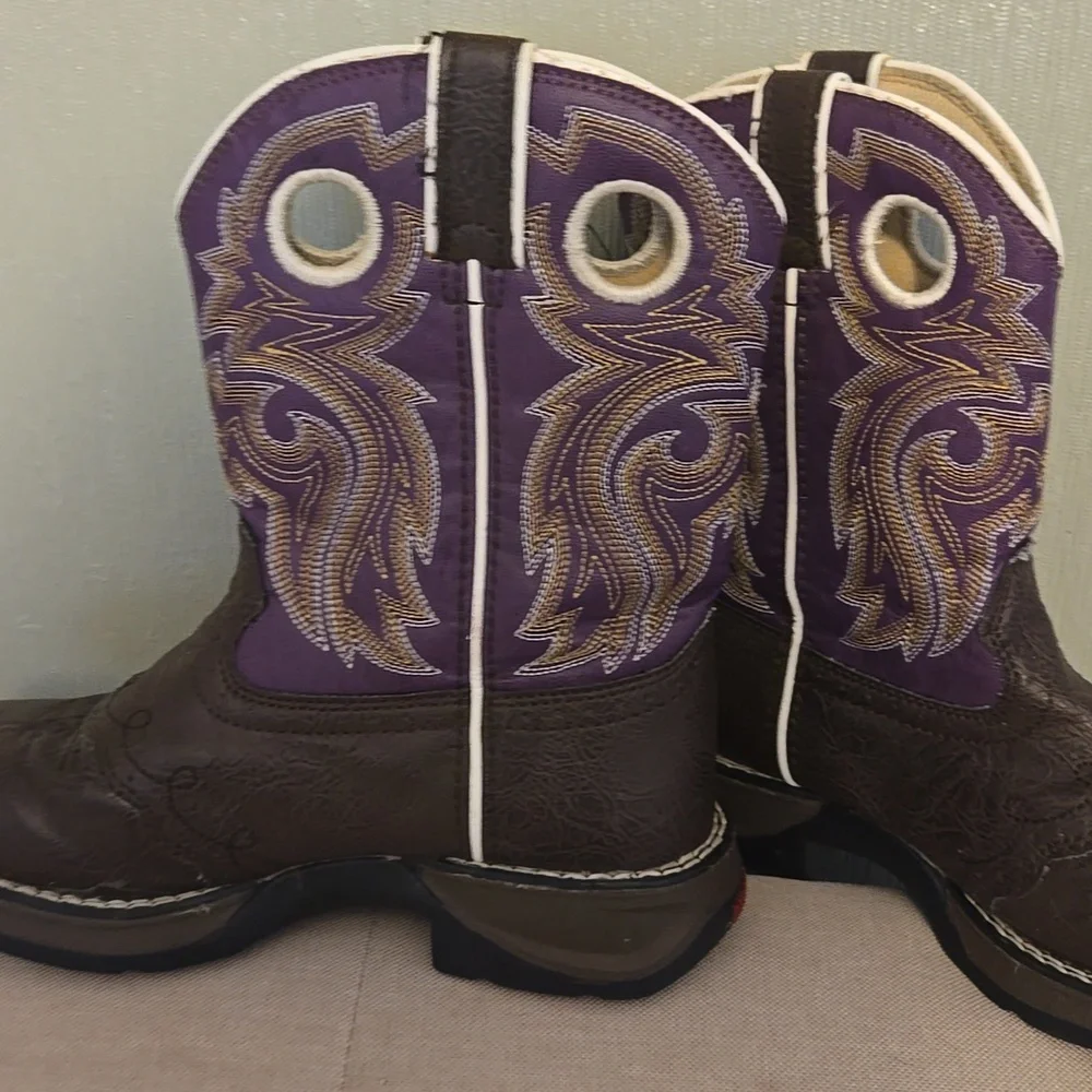 Durango Brown And Purple Slip On 8